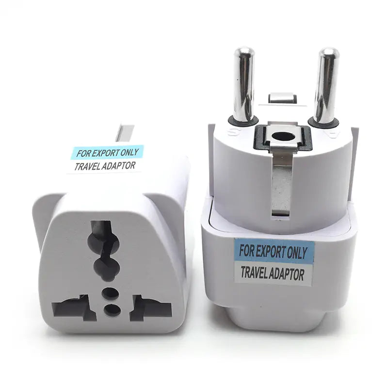 Universal EU Plug Adapter for International Travel