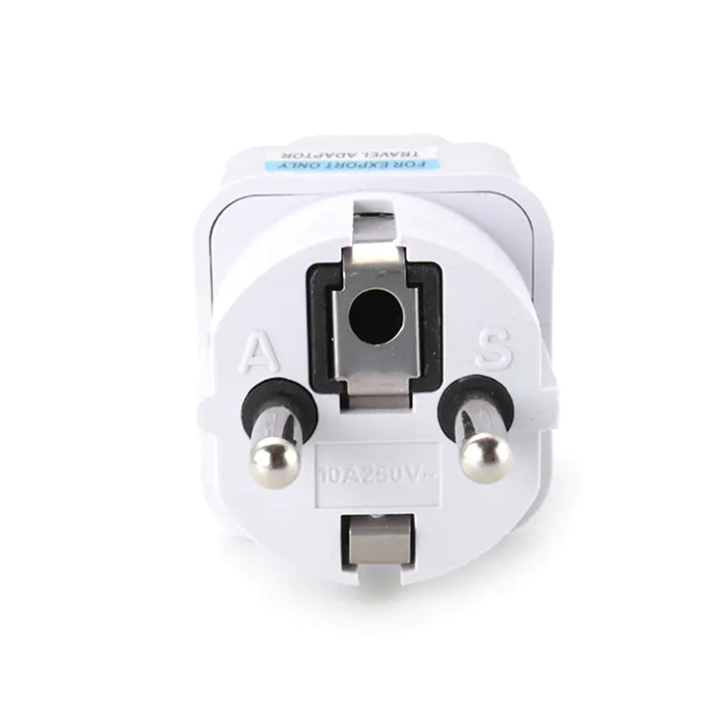 Universal EU Plug Adapter for International Travel
