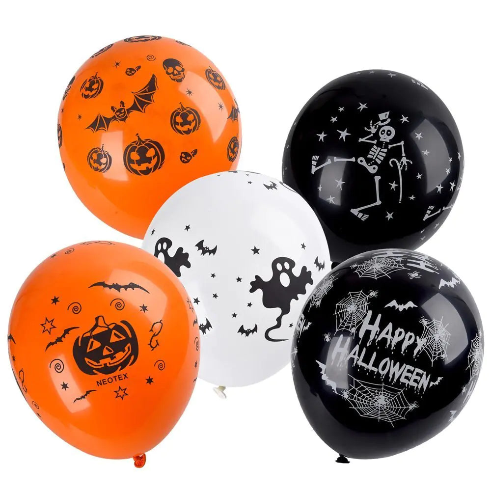 Halloween Latex Balloons for Decorations