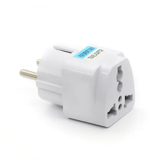Universal EU Plug Adapter for International Travel