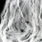 Halloween Spider Web Cotton Decoration for Haunted House & Party