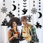 6PCS Halloween Day of the Dead Latte Art Pendants